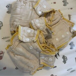 THREE Cloth-eez Diaper Covers (Size Small)